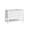 James Martin Vanities Breckenridge 48in Single Vanity, Bright White w/ 3 CM Eternal Jasmine Pearl Top 330-V48-BW-3EJP - alternate 2